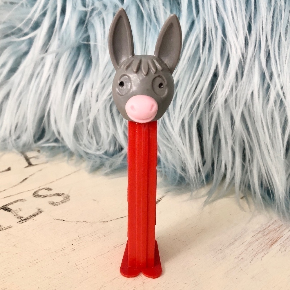 Pez, Donkey, Merry Music Maker, Whistle, Pez Dispenser, Vintage, 1980